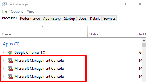 MMC.exe là gì và nó có an toàn không? 6 MMC.exe là gì và nó có an toàn không?