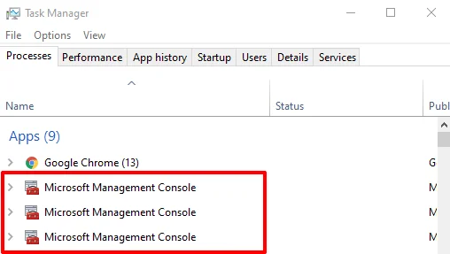 MMC.exe là gì và nó có an toàn không? 6 MMC.exe là gì và nó có an toàn không?