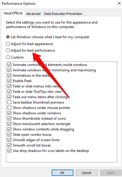 13 tinh chỉnh Windows 10 để có hiệu suất tốt hơn 34 13 tinh chỉnh Windows 10 để có hiệu suất tốt hơn