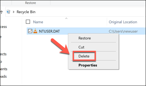 Ntuser.dat trong Windows 10 là gì và nó có thể bị xóa không? 16 Ntuser.dat trong Windows 10 là gì và nó có thể bị xóa không?