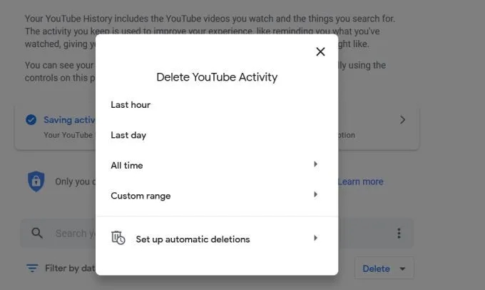 Cách xóa Lịch sử YouTube và Hoạt động Tìm kiếm 14 Cách xóa Lịch sử YouTube và Hoạt động Tìm kiếm