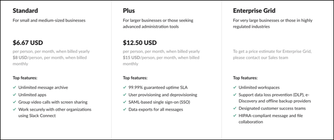 2-Gói trả phí chậm - Mẹo công nghệ trực tuyến Cách thiết lập hình ảnh chia sẻ màn hình Slack