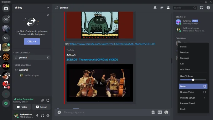 Làm thế nào để tắt tiếng một người nào đó khi Discord 6 Làm thế nào để tắt tiếng một người nào đó khi Discord