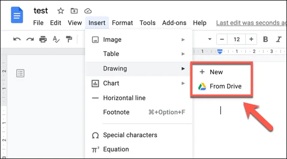 Cách thêm hình dạng trong Google Tài liệu 2 Cách thêm hình dạng trong Google Tài liệu