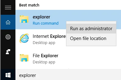Máy tính Windows bị thiếu hoặc biến mất? 3 win 10 chạy với tư cách quản trị viên
