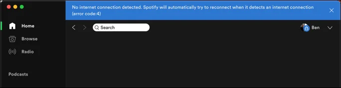 Cách sửa mã lỗi Spotify 4 2 Cách sửa mã lỗi Spotify 4