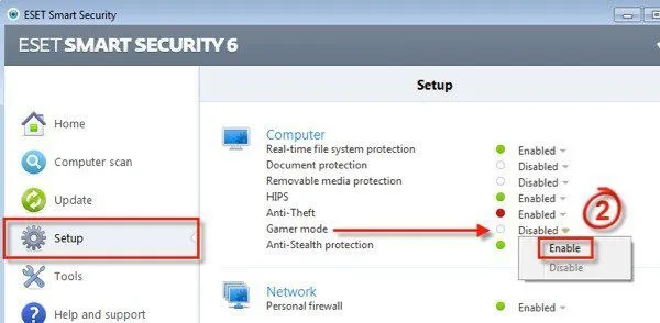 eset gamer mode.jpg Eset chế độ người chơi