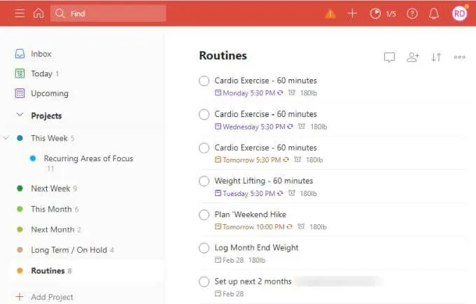 Mẹo GTD của Todoist để tăng năng suất của bạn 8 Mẹo GTD của Todoist để tăng năng suất của bạn