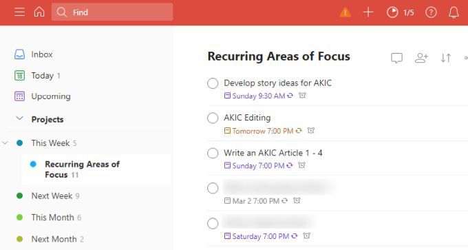 Mẹo GTD của Todoist để tăng năng suất của bạn 6 Mẹo GTD của Todoist để tăng năng suất của bạn