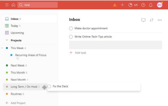 Mẹo GTD của Todoist để tăng năng suất của bạn 12 Mẹo GTD của Todoist để tăng năng suất của bạn