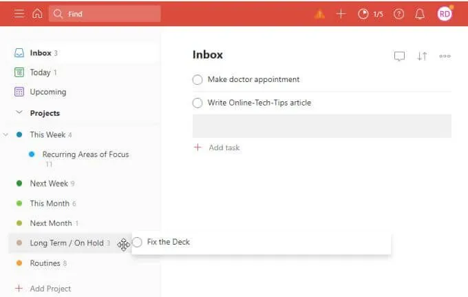 Mẹo GTD của Todoist để tăng năng suất của bạn 12 Mẹo GTD của Todoist để tăng năng suất của bạn