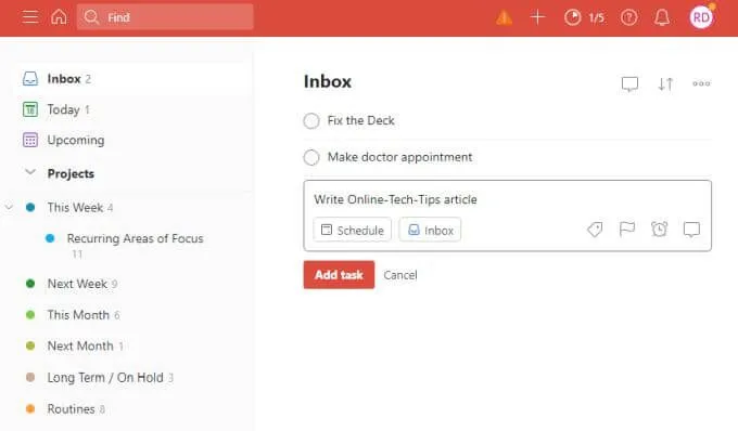 Mẹo GTD của Todoist để tăng năng suất của bạn 10 Mẹo GTD của Todoist để tăng năng suất của bạn