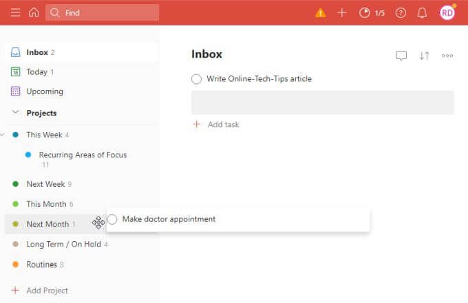 Mẹo GTD của Todoist để tăng năng suất của bạn 14 Mẹo GTD của Todoist để tăng năng suất của bạn
