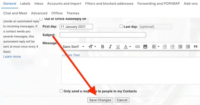 Cách hủy bỏ một email trong Gmail 8 Cách hủy bỏ một email trong Gmail