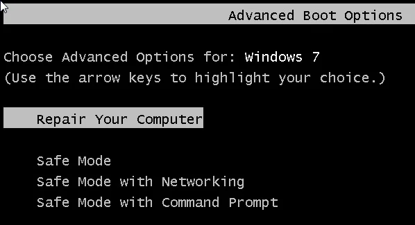 Khắc phục sự cố Bàn phím và Chuột không hoạt động trong Windows 4 tùy chọn khởi động nâng cao