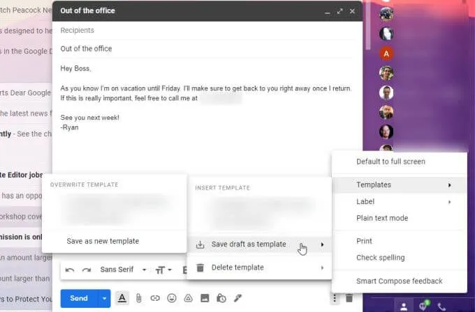 Cách thiết lập Không có mặt trong Gmail 41 Cách thiết lập Không có mặt trong Gmail