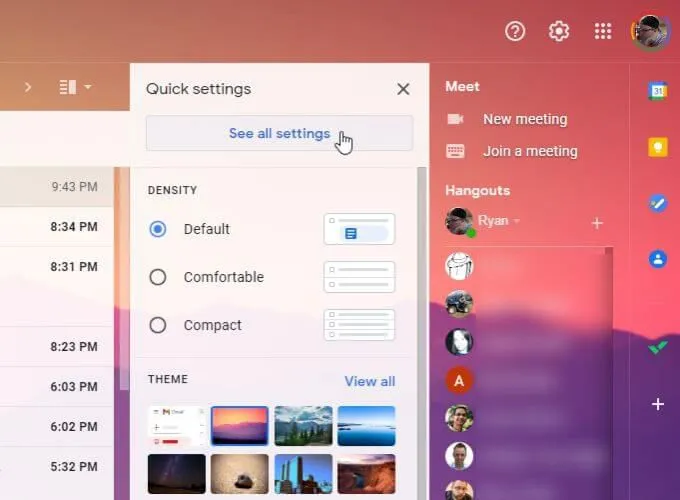 Cách thiết lập Không có mặt trong Gmail 31 Cách thiết lập Không có mặt trong Gmail
