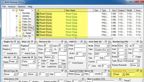 Cách thay đổi hàng loạt tiện ích mở rộng tệp cho tệp Windows 16 tiện ích đổi tên hàng loạt