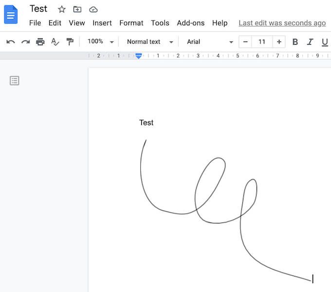 Cách Chèn Chữ ký trong Google Tài liệu 8 Cách Chèn Chữ ký trong Google Tài liệu