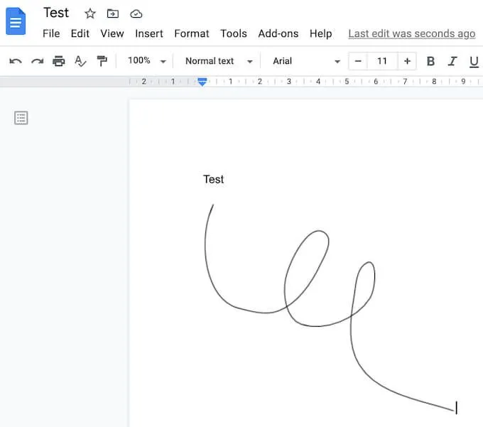 Cách Chèn Chữ ký trong Google Tài liệu 8 Cách Chèn Chữ ký trong Google Tài liệu