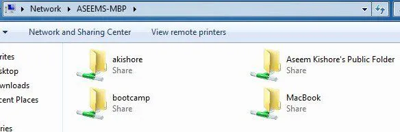 Cách truy cập tệp Mac từ PC chạy Windows 12 thư mục chia sẻ