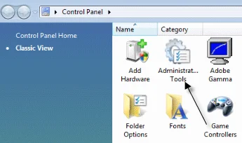 Cách khắc phục "Quá trình máy chủ cho các dịch vụ windows ngừng hoạt động và bị đóng" 6 công cụ quản trị