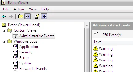 Cách khắc phục "Quá trình máy chủ cho các dịch vụ windows ngừng hoạt động và bị đóng" 10 nhật ký sự kiện ứng dụng