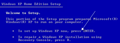 Cách sửa lỗi "Thiếu hoặc hỏng NTFS.sys" trong Windows XP 6 thiết lập cửa sổ