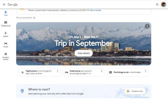 Cách sử dụng Google Chuyến bay 26 Cách sử dụng Google Chuyến bay
