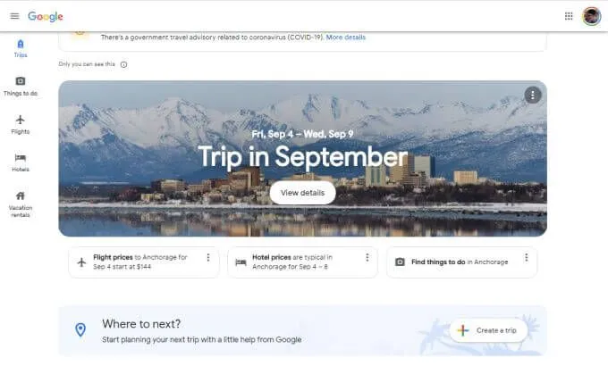 Cách sử dụng Google Chuyến bay 26 Cách sử dụng Google Chuyến bay