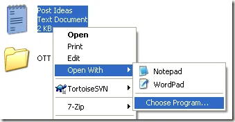 mở bằng hộp thoại