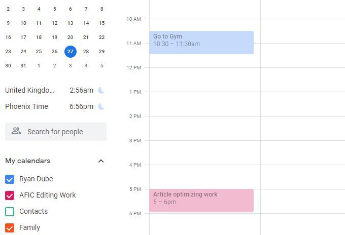 Cách sử dụng Lịch Google: 10 Mẹo chuyên nghiệp 8 Cách sử dụng Lịch Google: 10 Mẹo chuyên nghiệp