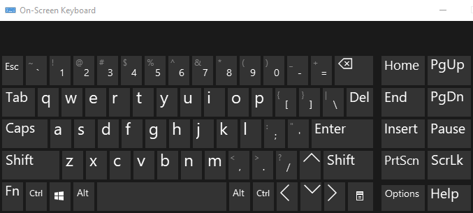 bàn phím trên màn hình - Mẹo kỹ thuật trực tuyến Gửi Ctrl-Alt-Delete trong hình ảnh Phiên máy tính từ xa