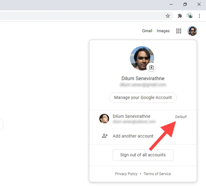 Cách thay đổi tài khoản Google mặc định 10 Cách thay đổi tài khoản Google mặc định