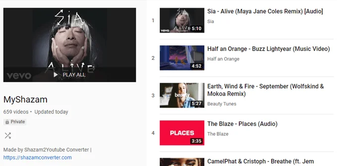 Cách nhập bài hát Shazam vào YouTube 12 Cách nhập bài hát Shazam vào YouTube
