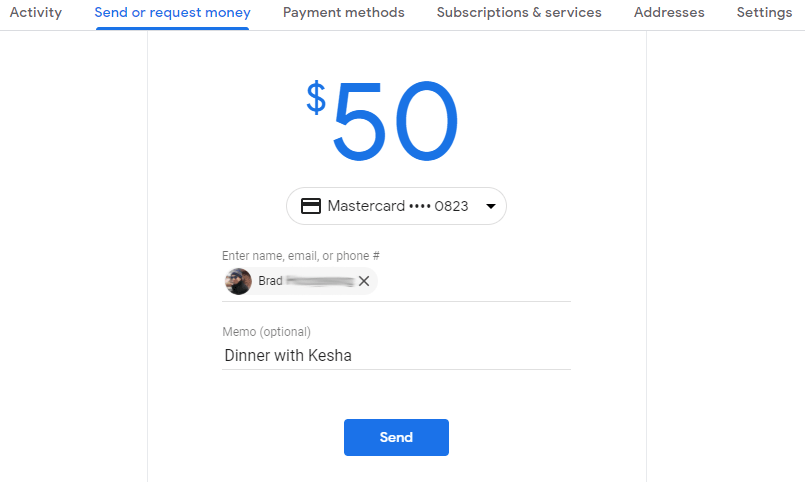 Cách gửi tiền qua email với Google Pay 22 Cách gửi tiền qua email với Google Pay