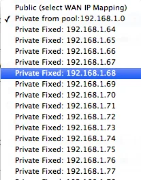 địa chỉ ip cố định