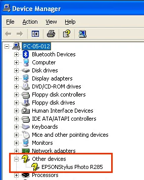 trình điều khiển máy in