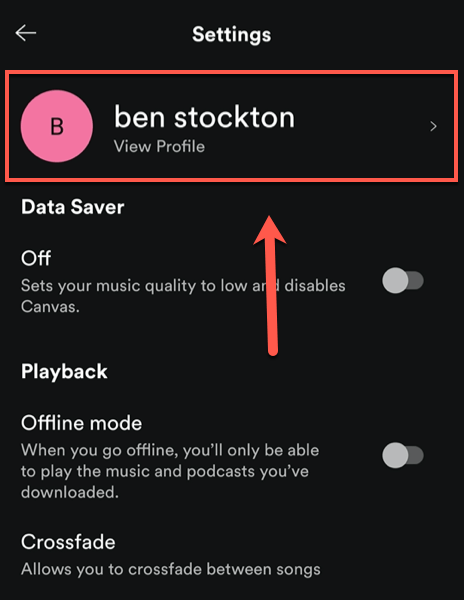 Cách thay đổi tên người dùng Spotify của bạn 6 Cách thay đổi tên người dùng Spotify của bạn