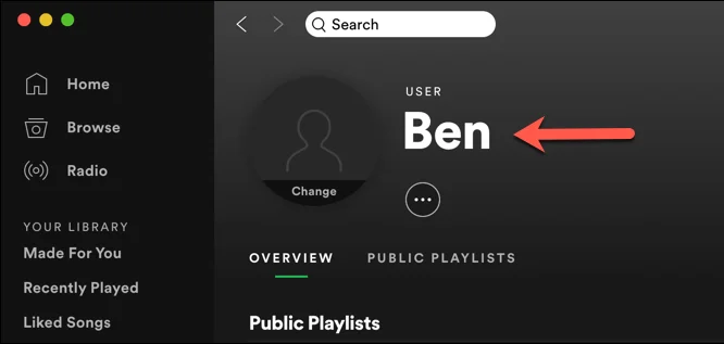 Cách thay đổi tên người dùng Spotify của bạn 2 Cách thay đổi tên người dùng Spotify của bạn