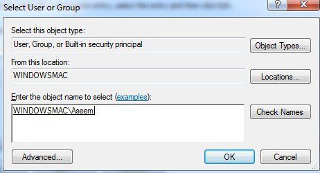 Sửa lỗi “Không thể xóa thư mục. Bạn cần cho phép thực hiện hành động này" 14 thêm quyền của người dùng