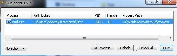 Sửa lỗi “Không thể xóa thư mục. Bạn cần cho phép thực hiện hành động này" 20 mở khóa tất cả