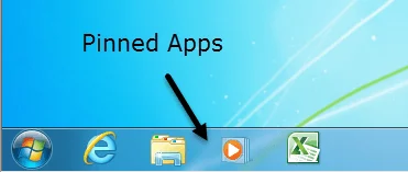 ứng dụng đã ghim cửa sổ 7