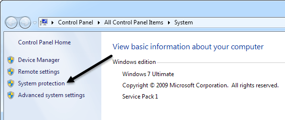 Dọn dẹp dung lượng đĩa trong Windows để tăng hiệu suất 8 bảo vệ hệ thống