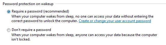 mật khẩu khi thức dậy