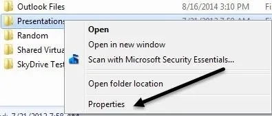 Ẩn tệp và thư mục trong Windows (Dễ bị tấn công) 8 thuộc tính thư mục