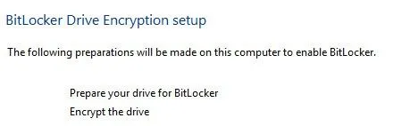 bắt đầu mã hóa bitlocker