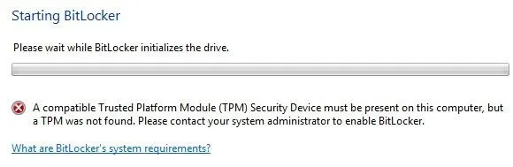 không tìm thấy tpm