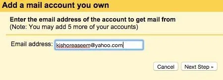 thêm tài khoản thư