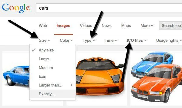 Cách tạo biểu tượng tùy chỉnh cho ổ đĩa Flash hoặc USB 6 tìm biểu tượng google